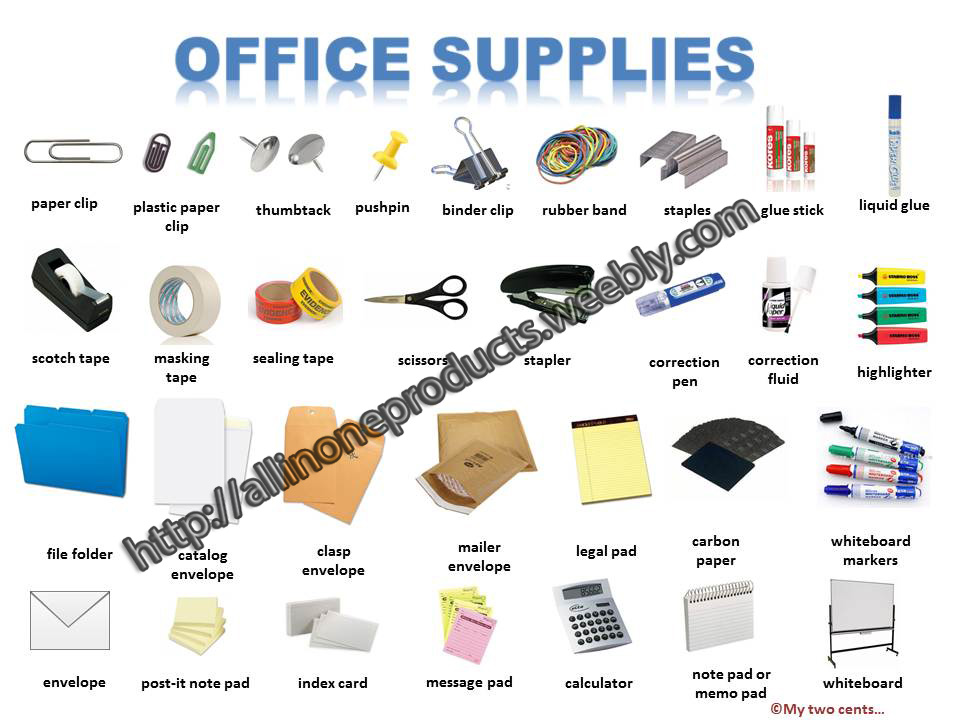 school and office supplies